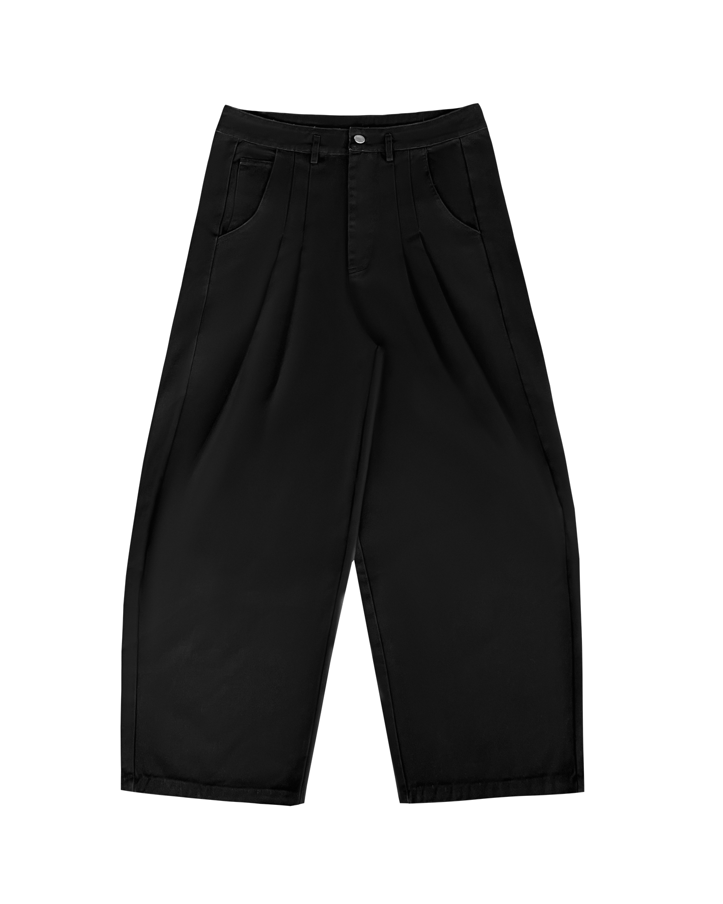 CONSTRUCTION PLEATED PANTS